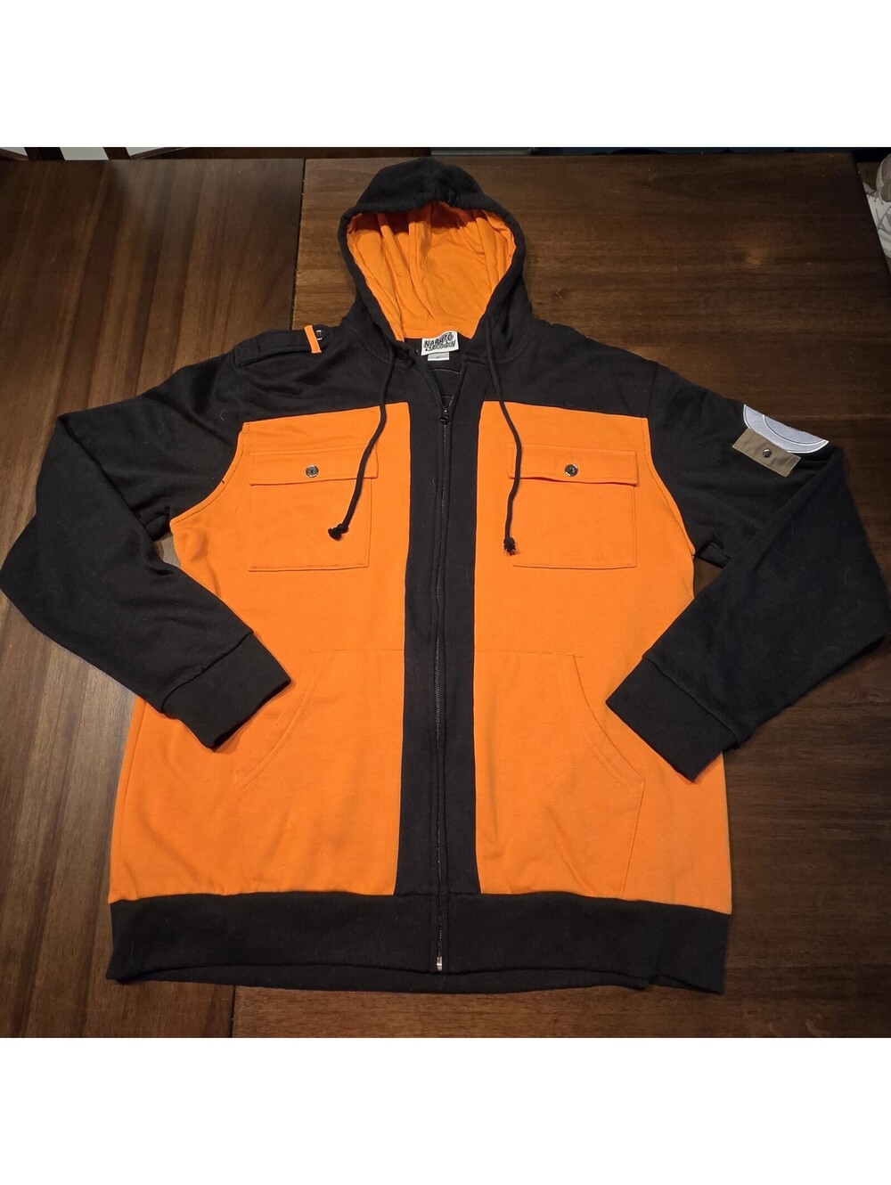 Ripple Junction Naruto Shippuden Costume Zip Up Hoodie Size XL